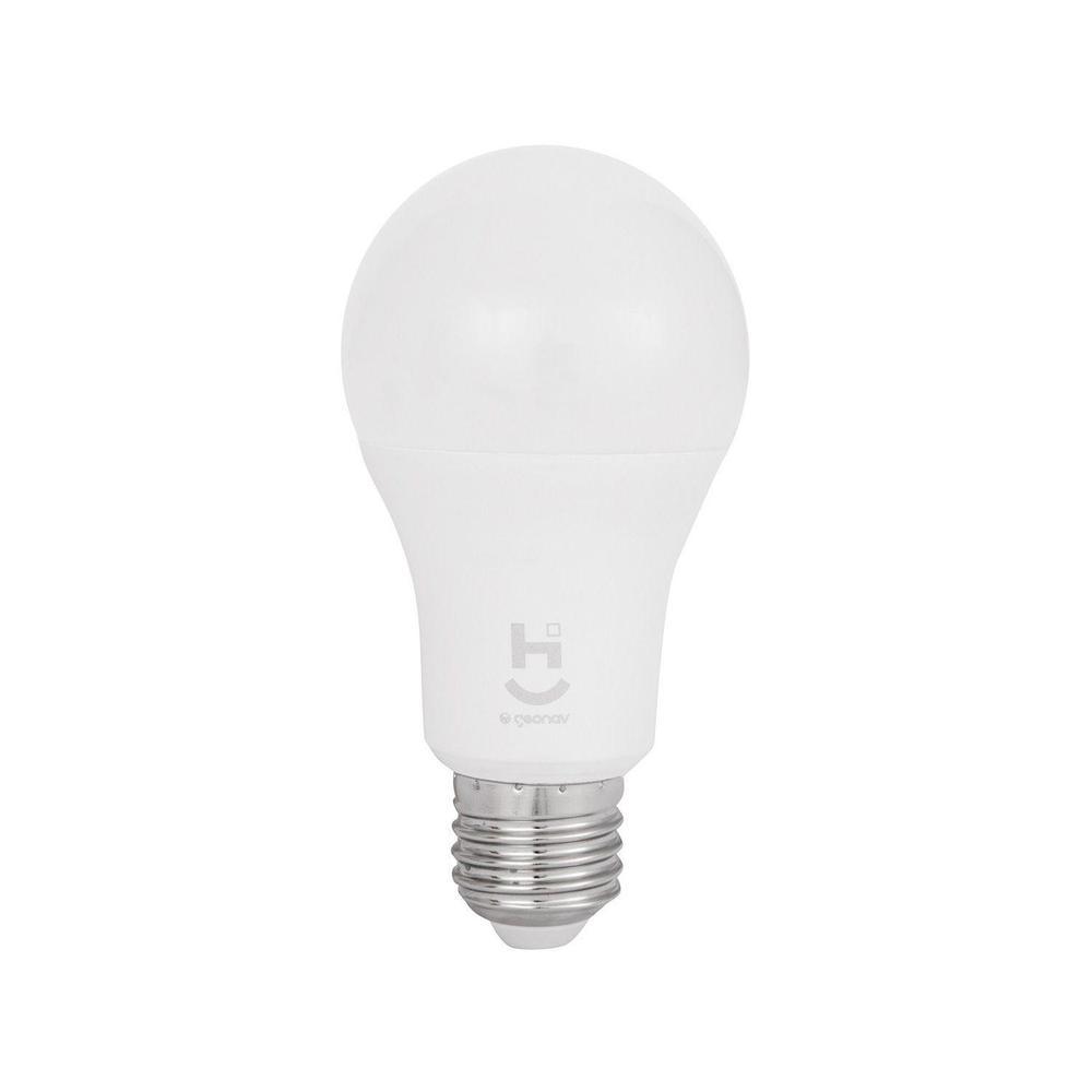 Geonav Smart Lâmpada RGB+W com Encaixe E27 9W Wi-Fi HIE27QF Branco — foto 2
