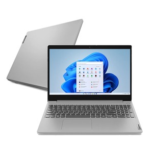 Notebook Lenovo IdeaPad 3i Core i5-1135G7 8GB RAM - 256GB Tela 15.6" Full HD Antirreflexo Windows 11 Cinza