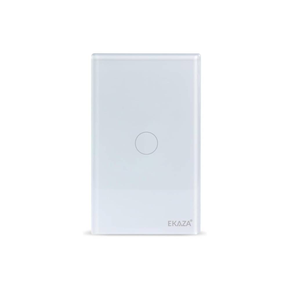 Interruptor Inteligente Touch Ekaza 2.5D Zigbee 1 botão, Compatível com Alexa, Branco — foto 6