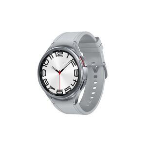 Smartwatch Samsung Galaxy Watch6 Classic LTE Prata 47mm, 16GB Acompanhamento do Sono, Monitoramento de Saúde e Bem-estar