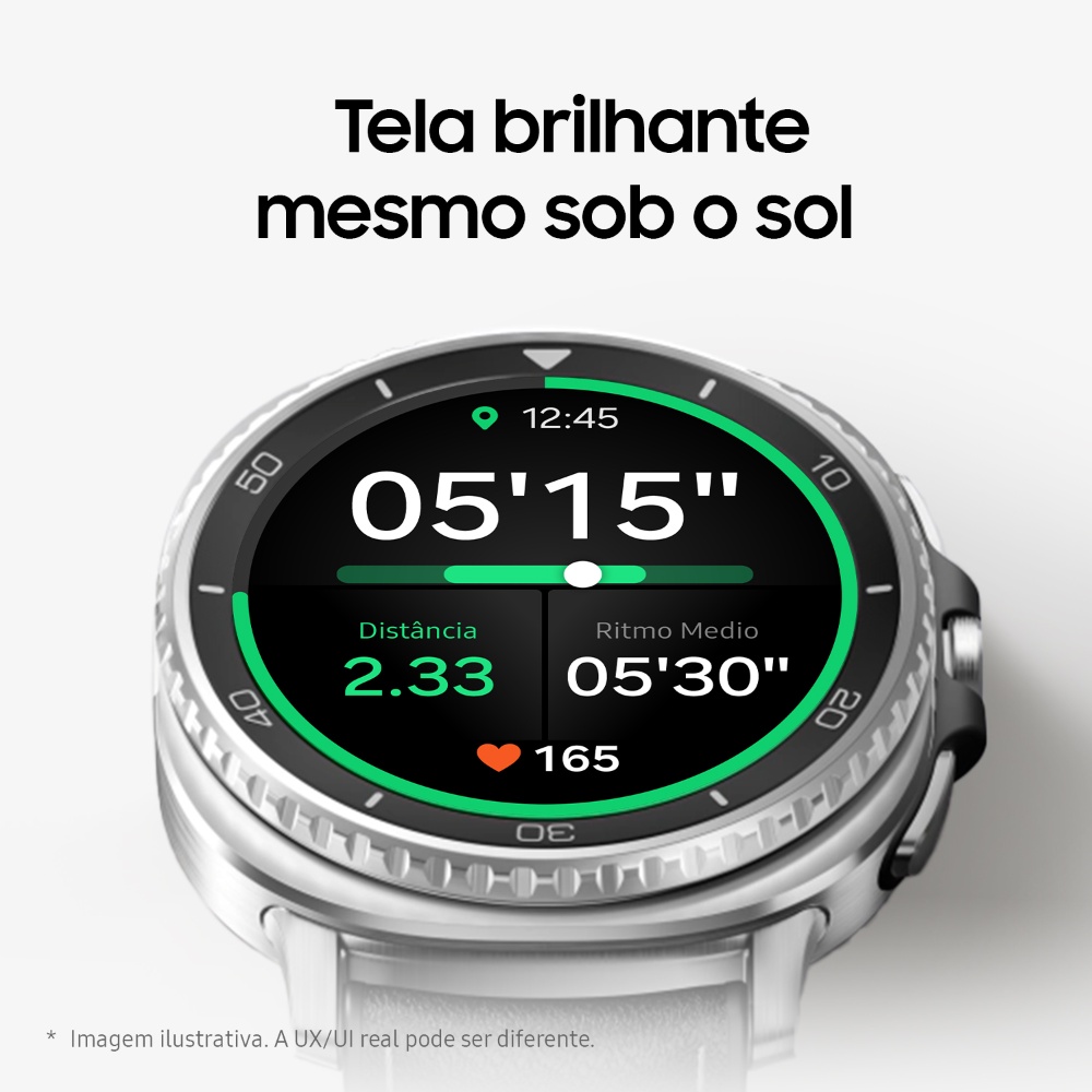 Samsung Galaxy Watch8 Classic Smartwatch 46mm Lte, Galaxy Ai, Tela Em Cristal De Safira Branco — foto 11