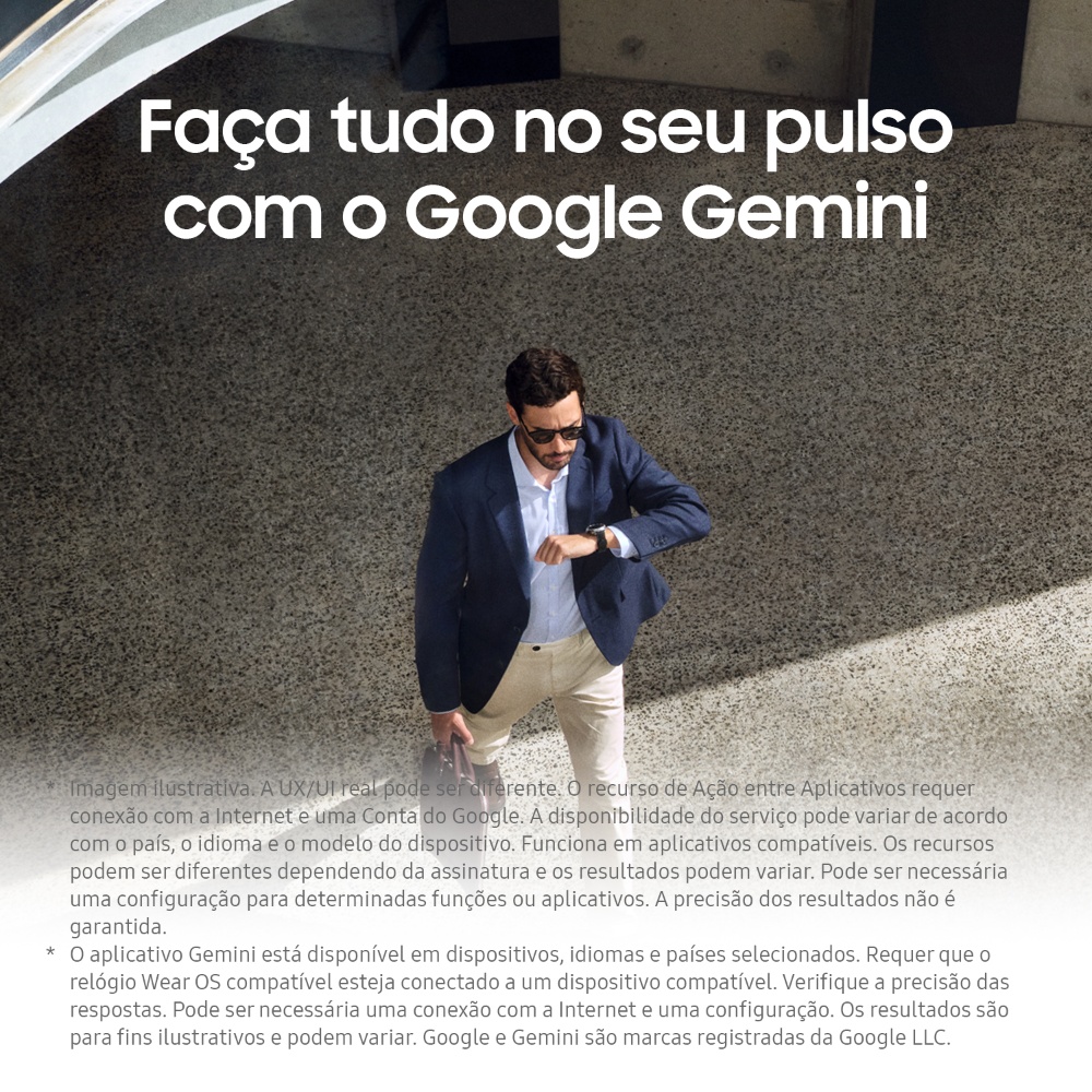 Samsung Galaxy Watch8 Classic Smartwatch 46mm Lte, Galaxy Ai, Tela Em Cristal De Safira Preto — foto 9
